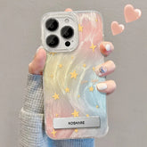 Suitable For 15 Phone Case Smudging Star Bracket - Show Gadgets